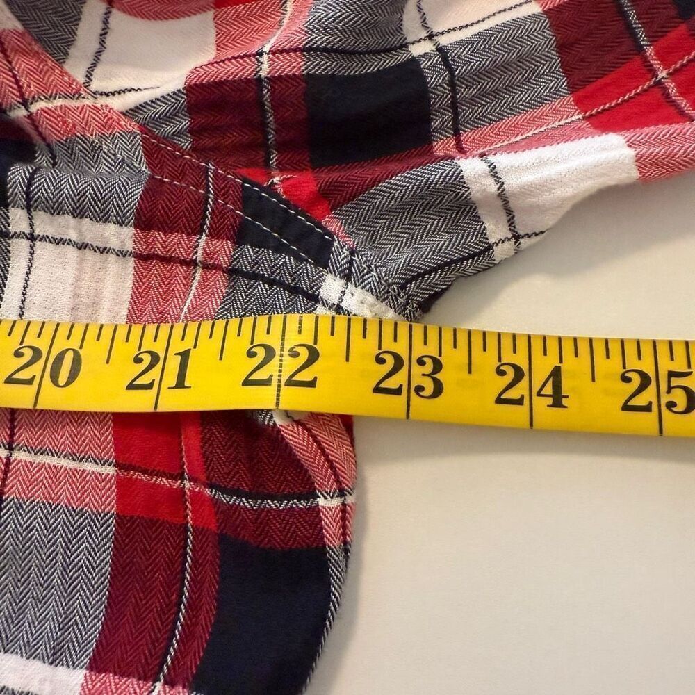 Woolrich Red, White, & Black Cotton Plaid Shirt/Jacket Sz L Country, Western - Picture 8 of 12